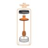 Honey Dipper for Mason Jar